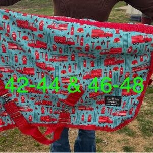 Star Point mini horse sheet + neck cover — like new!